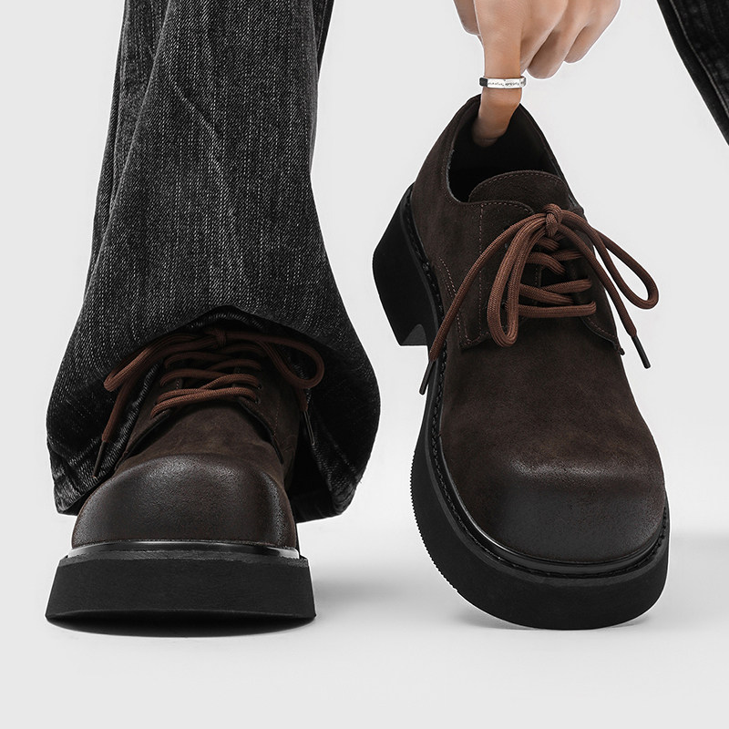 Marlow Chunky Leather Derby Shoes