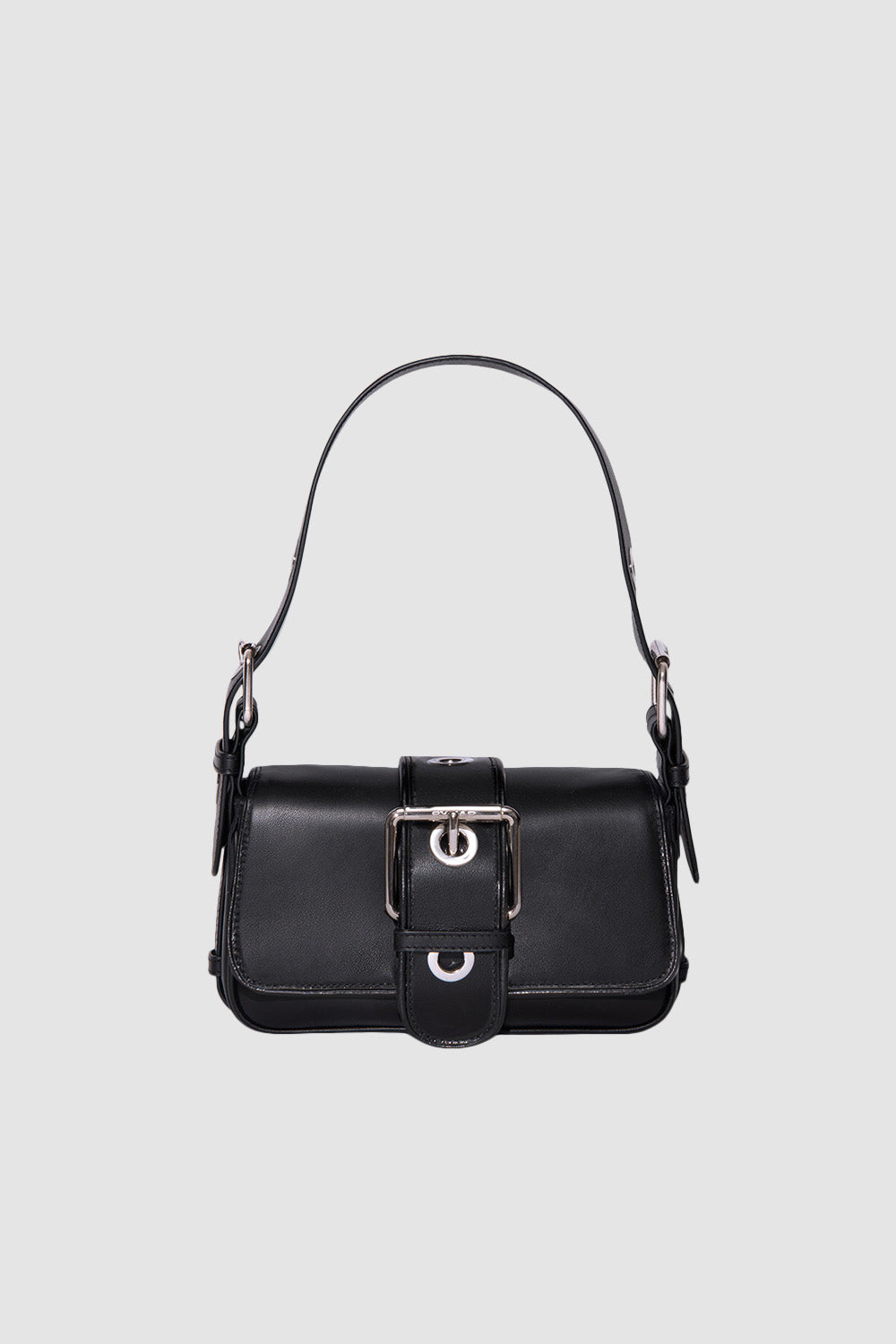 Eloise Black Nappa Leather Shoulder Bag