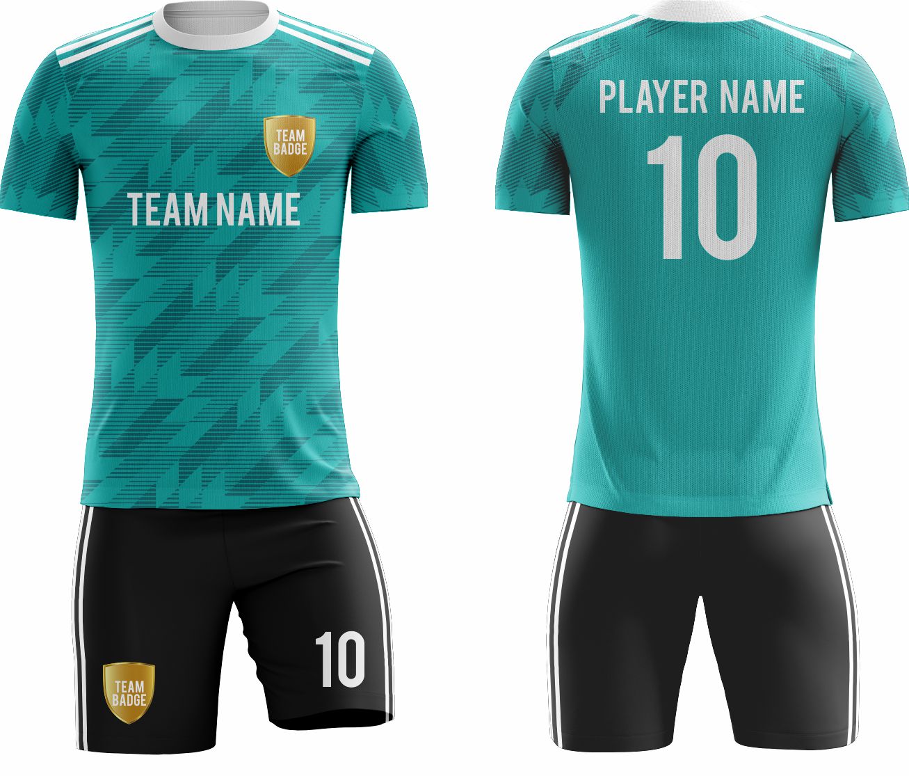 Green/Black Sublimation Custom Soccer Jersey